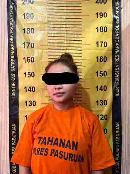 Fasilitasi Peredaran Narkoba, Polres Pasuruan Ringkus Perempuan Warga Pandaan