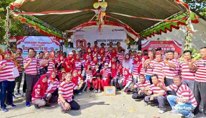 perhutani kph madura gelar lomba hut ri Perhutani KPH Madura Meriahkan HUT Ke-80 Republik Indonesia di Pamekasan