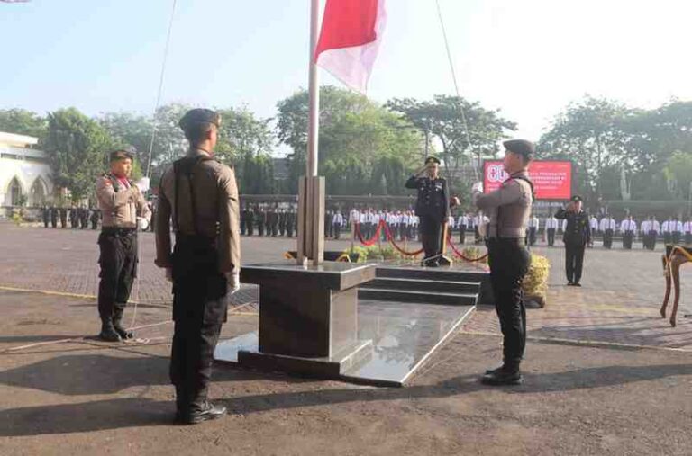 Upacara Hut Ke-80 Ri, Pesan Kapolres Pasuruan: Jaga Persatuan Dan Keamanan Bangsa
