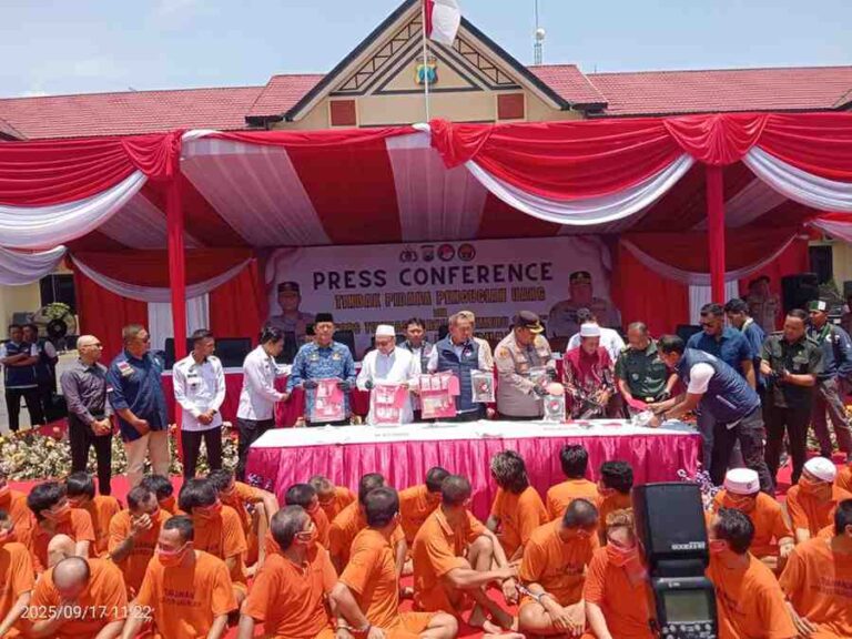 Polres Pasuruan Bongkar Jaringan Kampung Narkoba Dengan Tppu Rp 3 Miliar