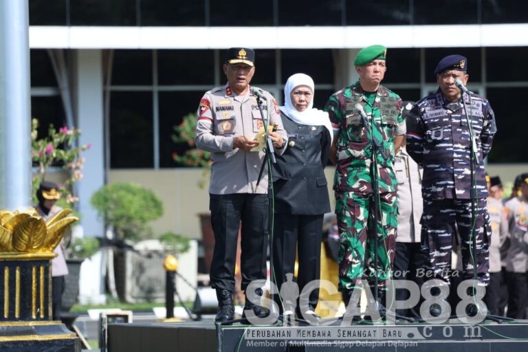 Jogo Jatim : Polda Jawa Timur Gelar Apel Dan Doa Bersama