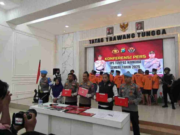 Operasi Tumpas Narkoba Semeru 2025: Polres Pamekasan Bekuk 19 Tersangka