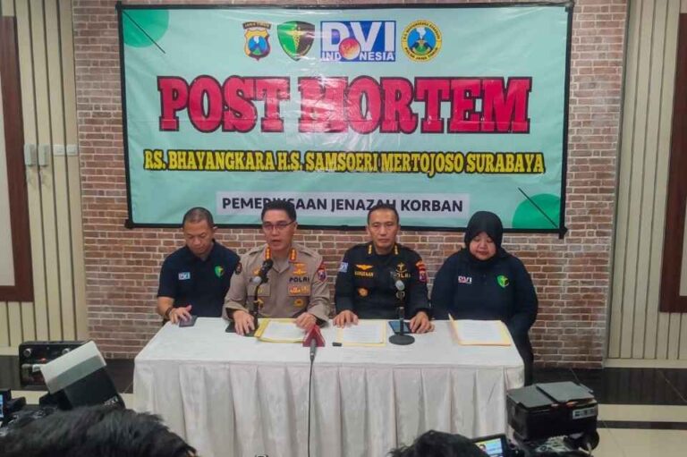 Polda Jatim Identifikasi 34 Jenazah Ambruknya Mushola Ponpes Al Khoziny Sidoarjo