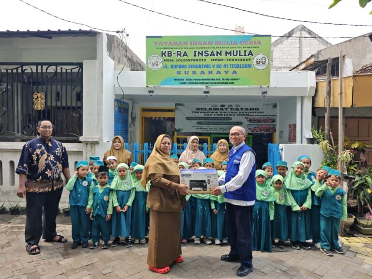 Dukung Peningkatan Kualitas Pendidikan, Tps Serahkan Bantuan Komputer Dan Printer  Kepada Yayasan Insan Mulia Cerdas