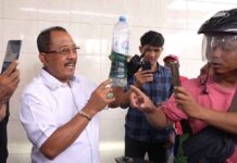 Sidak di SPBU, Wakil Walikota Surabaya Cak Ji Temukan Pertalite Bercampur Cairan Bening