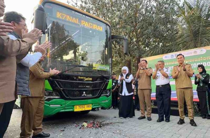 gubernur Jatim Resmikan Trans Jatim Koridor vii