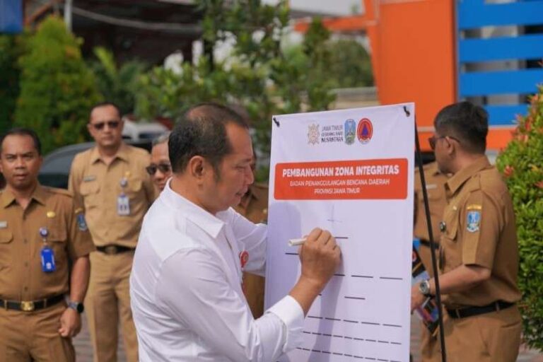 Bpbd Jatim Canangkan Zona Integritas