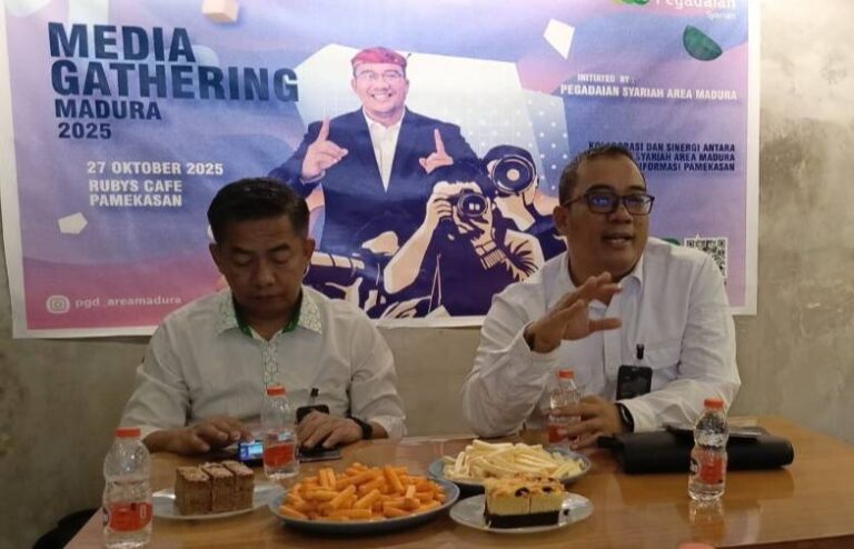 Pegadaian Syariah Area Madura Gelar Media Gathering Di Pamekasan