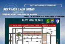 Polres Sumenep Terjunkan 105 Personel Amankan Festival Musik Tong-Tong se-Madura