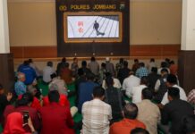 Selamatkan Masyarakat dari Judi Online, Polres Jombang Gelar Nobar Film No More Bet