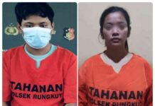 Polsek Rungkut Tangkap Sepasang Kekasih di Surabaya Jadi Penadah Motor Curian