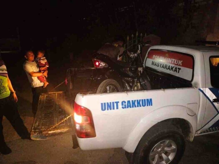 Unit Gakkum Satlantas Polres Sumenep Berhasil Amankan Kasus Tabrak Lari