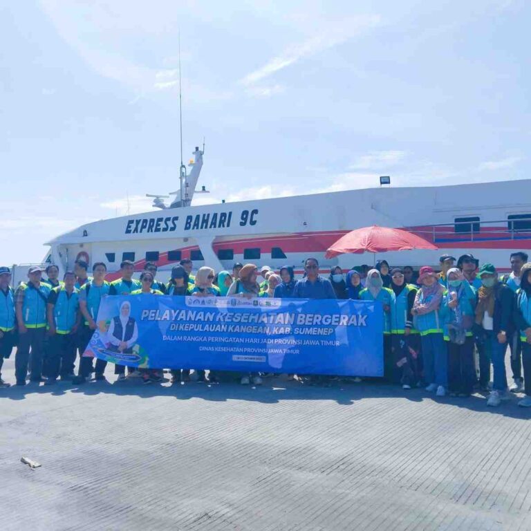 Dukung Yankes Bergerak Jatim Di Pulau Kangean, Dinkes P2Kb Sumenep Terjunkan Delapan Personel