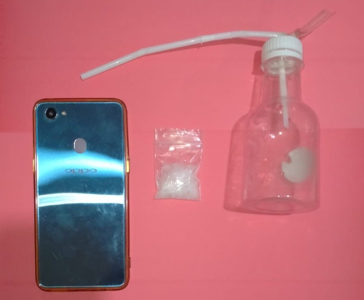 Simpan Sabu 3,97 Gram, Warga Pamolokan Ditangkap Satresnarkoba Polres Sumenep 1 Bb Sabu Pamolokan