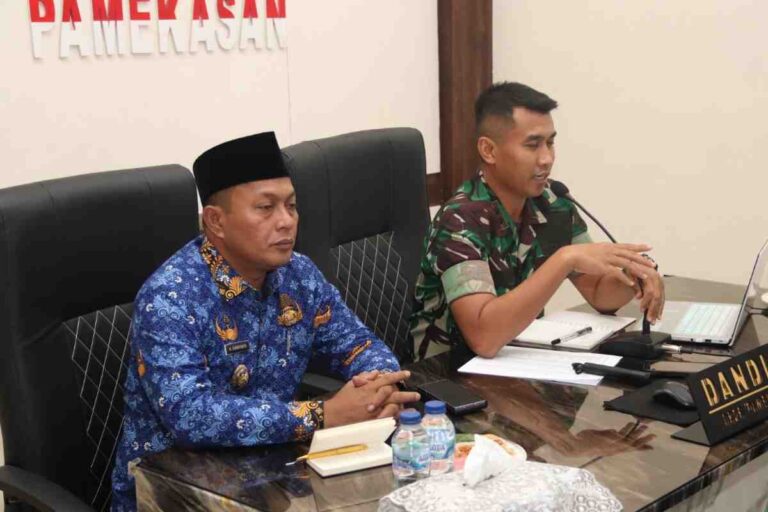 Dandim 0826 Pamekasan Pimpin Rapat Percepatan Pembangunan Kdkmp