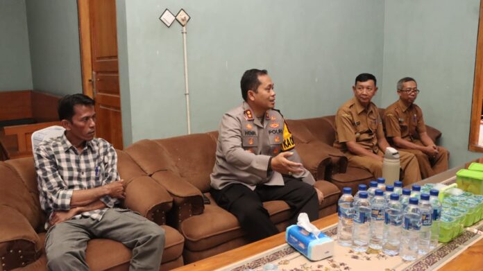 Kapolres Nganjuk silaturahmi