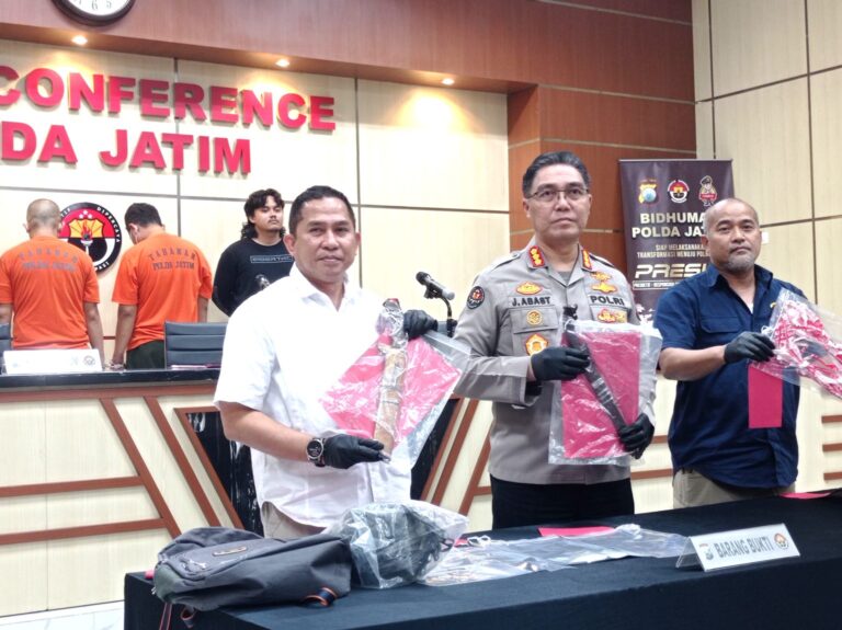 Polda Jatim Ringkus Komplotan Curas Minimarket Di Empat Kabupaten