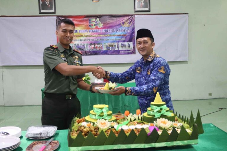 Hut Korpri Ke-54, Dandim 0826 Pamekasan Beri Ucapan Selamat