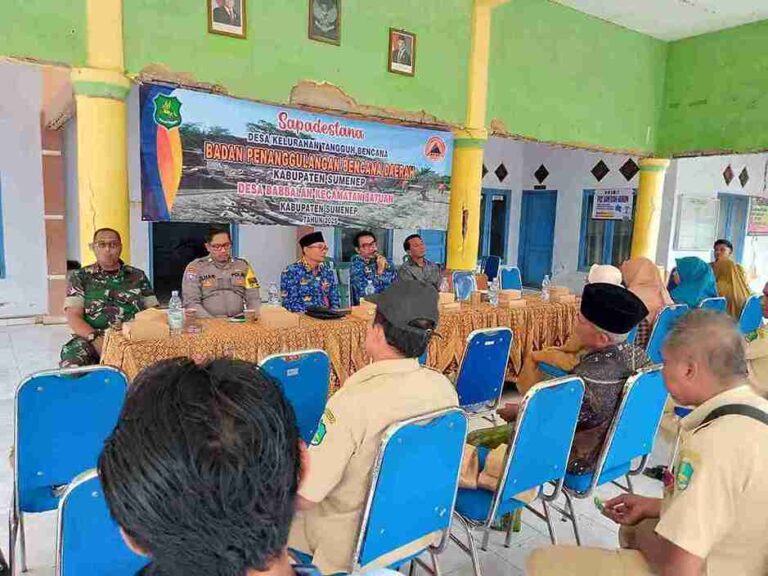 Bpbd Sumenep Dorong Pembentukan Desa Tangguh Bencana