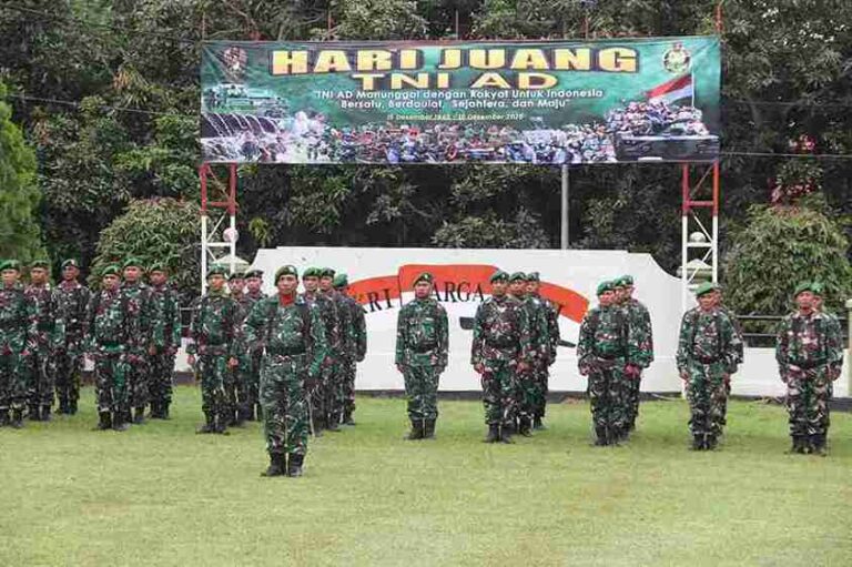 Dandim 0826 Pamekasan Pimpin Upacara Hari Juang Tni Ad Ke-80