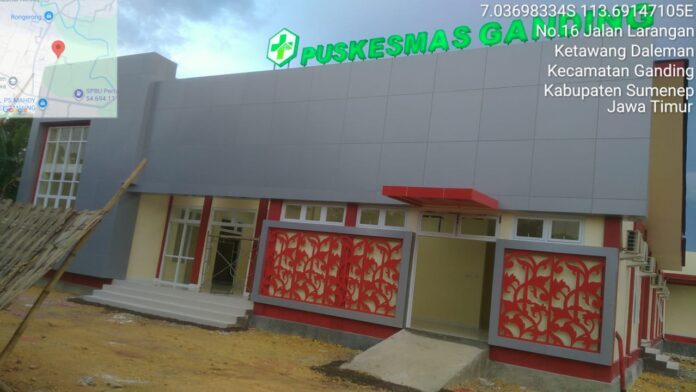gedung Puskesmas Ganding baru