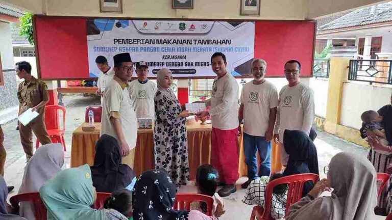 Skk Migas-Kei Bersama Pemkab Sumenep Laksanakan Program ‘Suapan Cinta’
