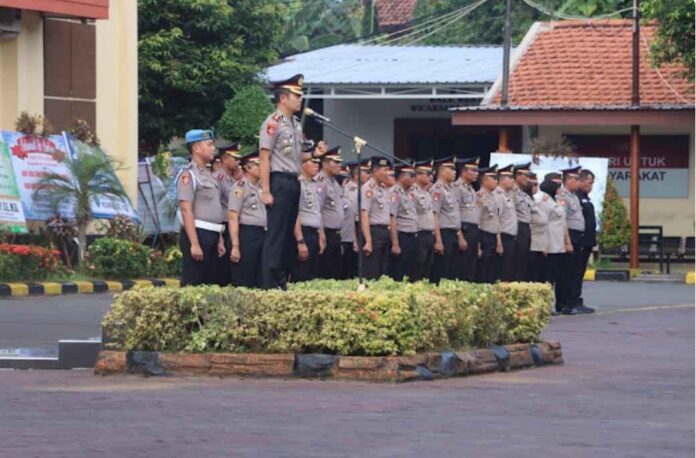 apel perdana Kapolres Pasuruan