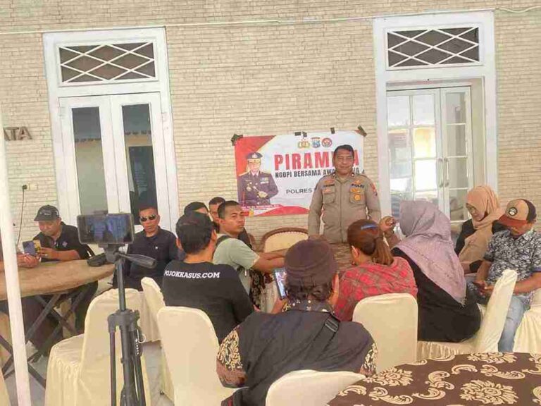 Pererat Sinergi, Polres Pasuruan Gelar ‘Piramida’ Bersama Jurnalis