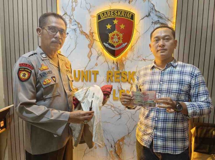 BB pencurian di Lenteng