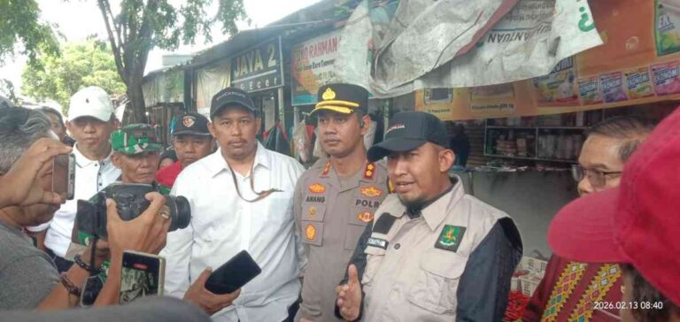 Bupati Sumenep Blusukan Ke Pasar Anom Baru, Pastikan Harga Bahan Pokok Stabil