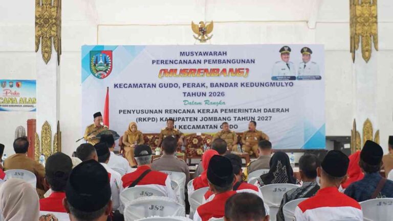 Pemkab Jombang Gelar Musrenbang Rkpd 2027 Di Kecamatan Gudo