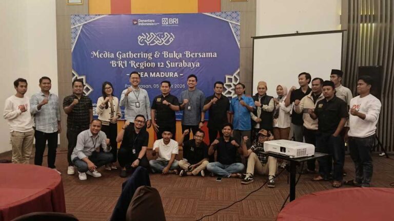 Rajut Kemitraan, Bri Region 12 Surabaya Gelar Media Gathering Bersama Pwi Pamekasan