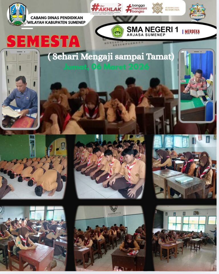 Momentum Ramadan: Pembinaan Karakter Dan Spiritual Di Sman 1 Arjasa
