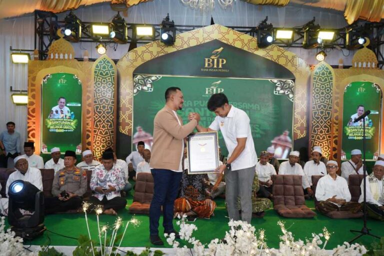 Bani Insan Peduli Pecahkan Rekor Muri, Ketua Pwi Pamekasan: Satu-Satunya Yayasan Di Jatim!