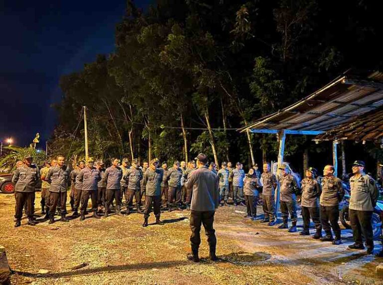 Perhutani Kph Jombang Gelar Apel Siaga Dan Patroli Gabungan