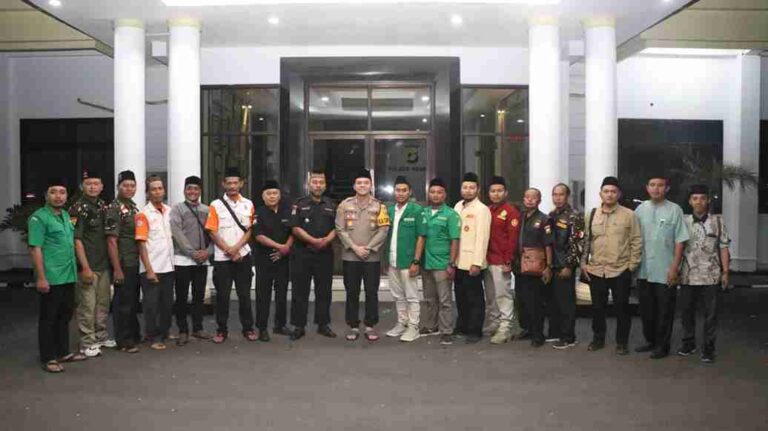 Kapolres Nganjuk Gelar Audiensi Dan Buka Bersama Dengan Organisasi Keagamaan