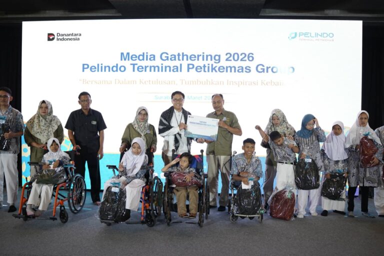 Media Gathering 2026, Pelindo Terminal Petikemas Group Hadirkan Anak Berkebutuhan Khusus Dan Anak Yatim