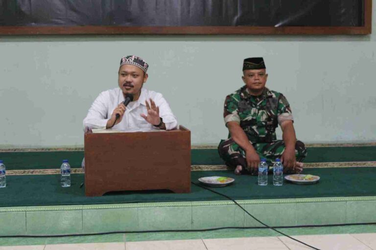Tingkatkan Keimanan Dan Ketakwaan, Anggota Kodim 0826 Pamekasan Ikuti Kajian Rutin Bulanan