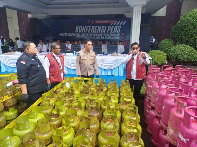 Polda Jatim Bongkar 66 Kasus Penyelewengan Bbm Dan Lpg Subsidi, 79 Tersangka Ditangkap