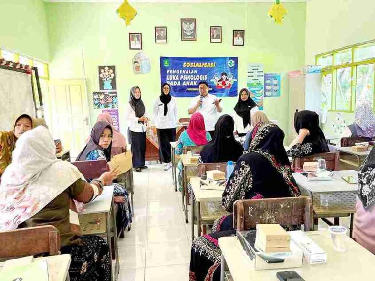 Puskesmas Gili Genting Sosialisasikan P3Lp Kepada Wali Murid Sekolah Dasar