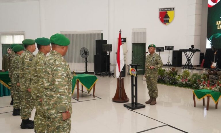 Komandan Korem 084 Bhaskara Jaya Pimpin Sertijab Sejumlah Pejabat, Ini Pesan Brigjen Tni Kohir