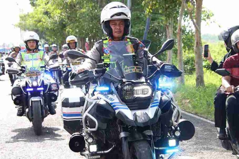 Jaga Kondusifitas Wilayah, Polres Sumenep Gelar Apel Dan Patroli Skala Besar