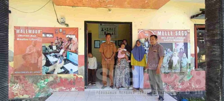 Dukcapil Kecamatan Sapeken Beri Layanan ‘Melle Sagu’