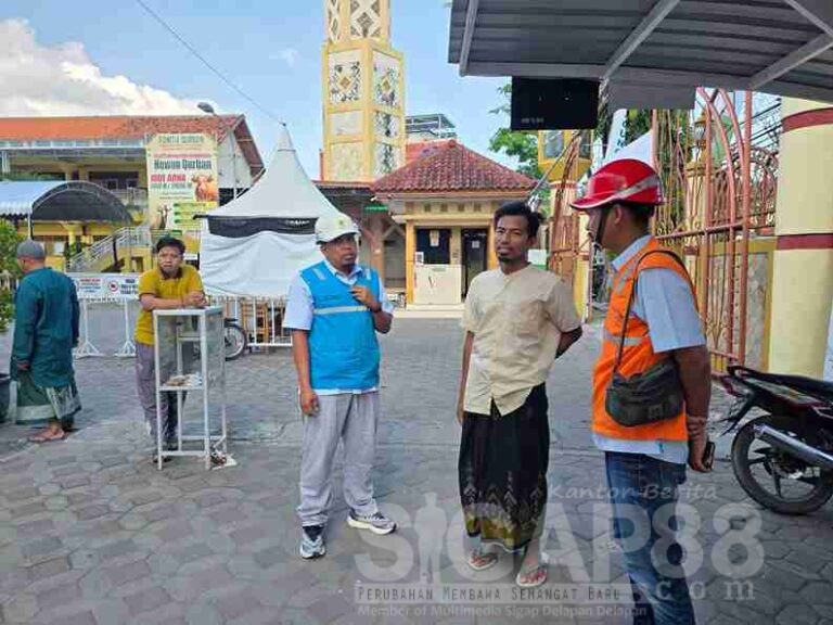 Persiapan Iduladha, Pln Ulp Sampang Kawal Keandalan Listrik Masjid Agung Asy-Syahied