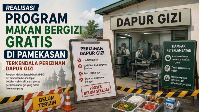 Realisasi Program Makan Bergizi Gratis Di Pamekasan Terkendala Perizinan Dapur Gizi