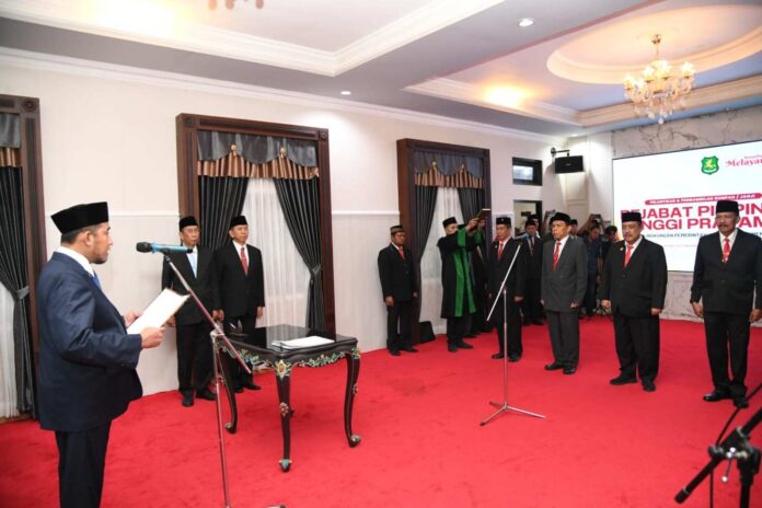 Bupati Sumenep lantik pejabat Pratama