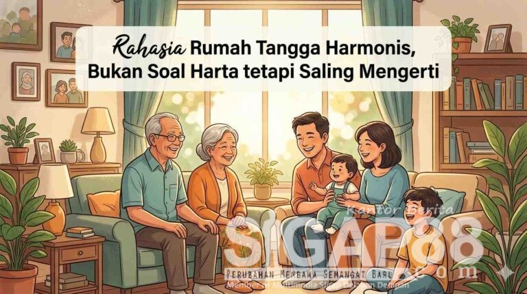 Rahasia Rumah Tangga Harmonis, Bukan Soal Harta Melainkan Saling Mengerti