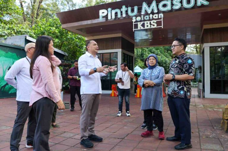 Penataan Area Luar Kebun Binatang Surabaya Dipercepat