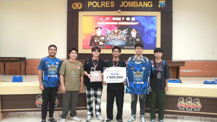 pemenang lomba mobil legend polres Jombang Pemenang lomba mobile legends Kapolres Jombang Cup