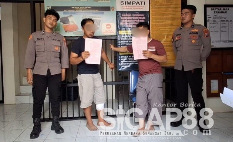 Dua Pembobol Toko Bangunan Di Tulungagung Ditangkap, Sempat Kabur Ke Jawa Tengah